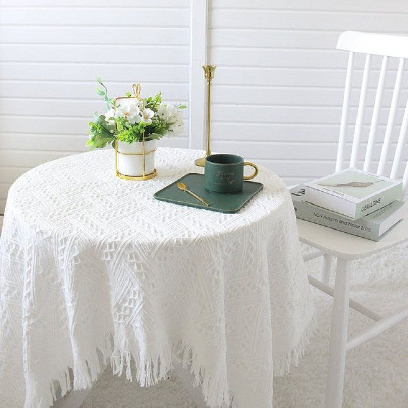 Knit Lace Tablescape Linen