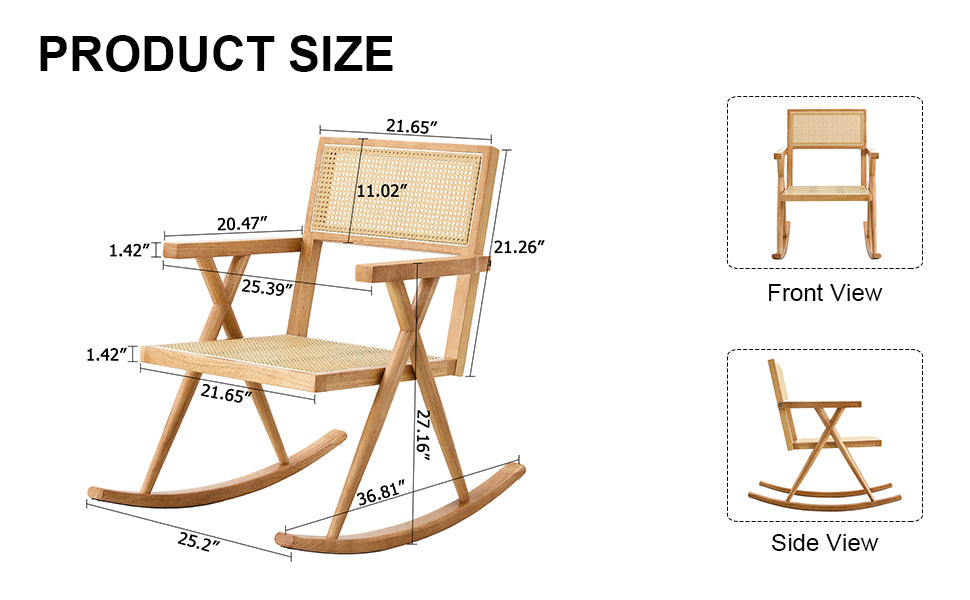 Rattan Rocker