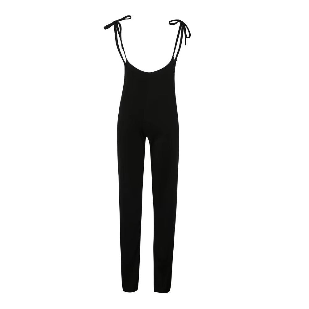 Z Elegant OL Ladies Backless Jumpsuit