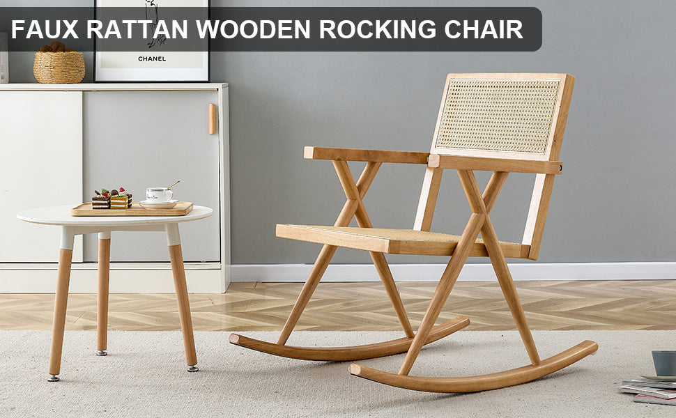 Rattan Rocker