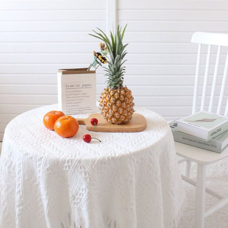 Knit Lace Tablescape Linen